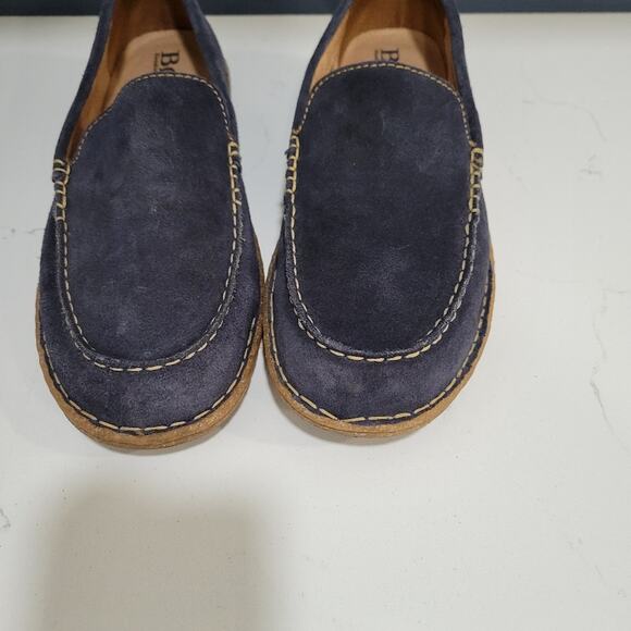 Born Naldo Nubuck Leather Suede Soft Fabric Footbed Rubber Traction Sole 9.5 - Picture 6 of 12